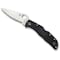 Spyderco 2024 Spyderco Endela Lightweight Black Serrated SPY-C243SBK - alternate 2